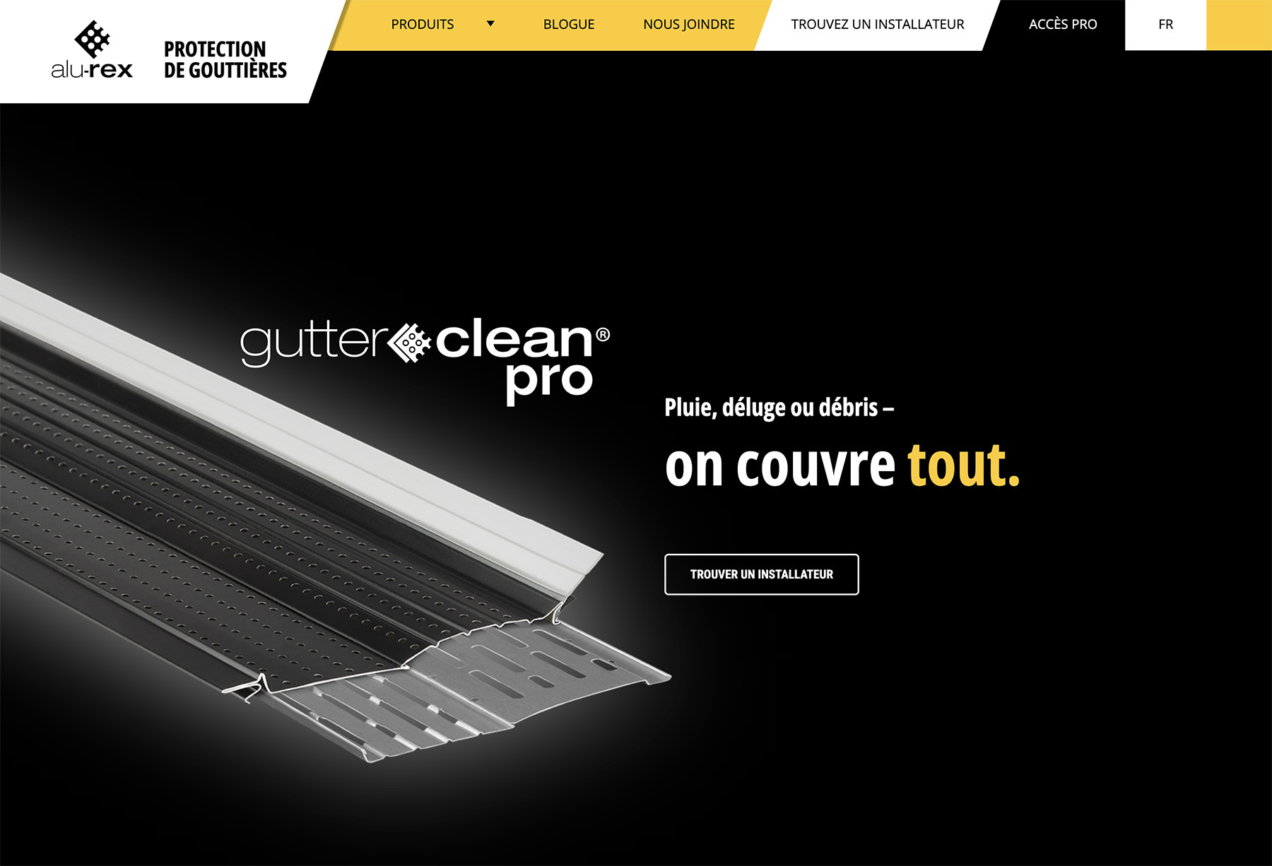Alu-Rex pages produits